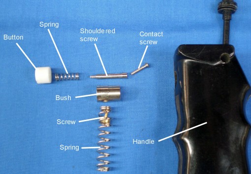 Figure 1 : Structure of switch exploded.