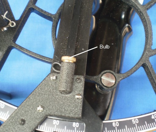 Figure 5 : Bulb in Jupiter and simllar sextants.