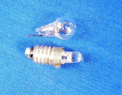 Figure 7: LED adaptation alongside original globe.