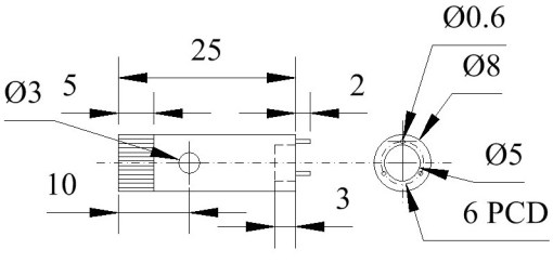 Figure 1: Drawing of tool.