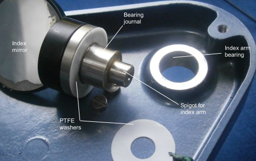 Figure 3: Index arm bearing.