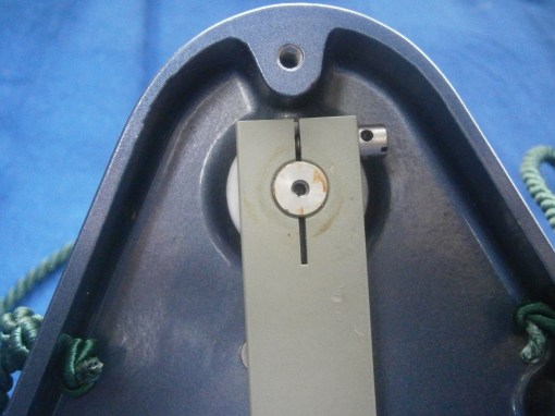 Figure 5: Upper end of index arm.